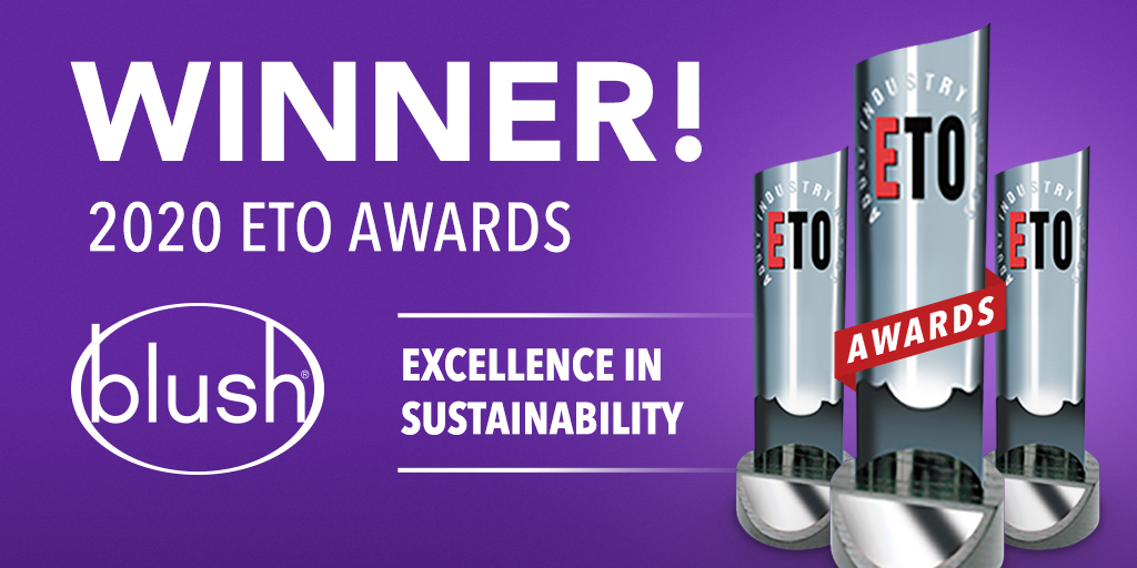 Blush Wins ETO’s “Excellence in the Sustainability” Award