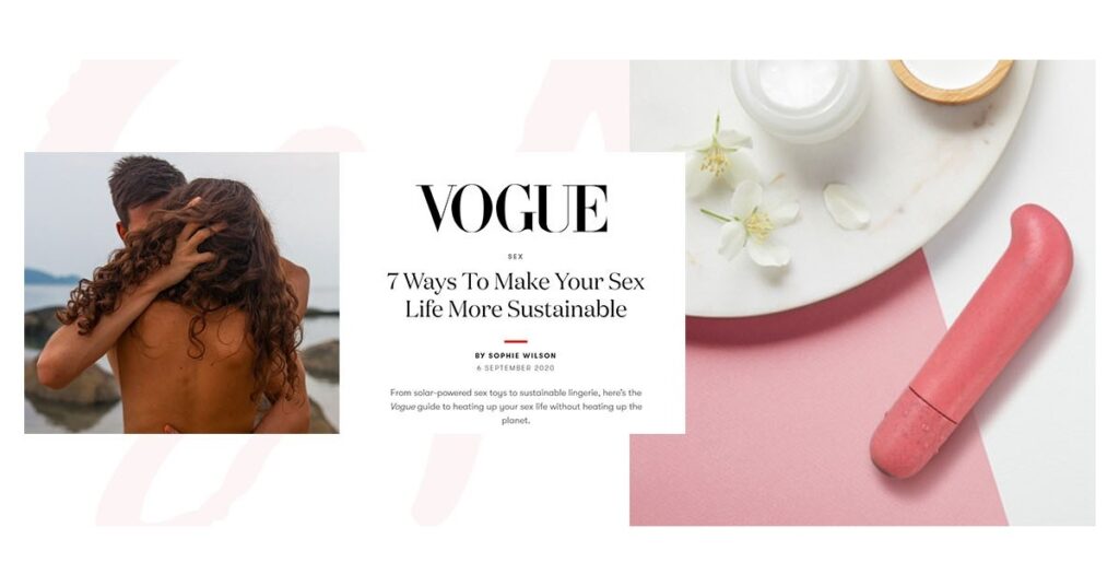 Blush featured in Vogue Magazine!