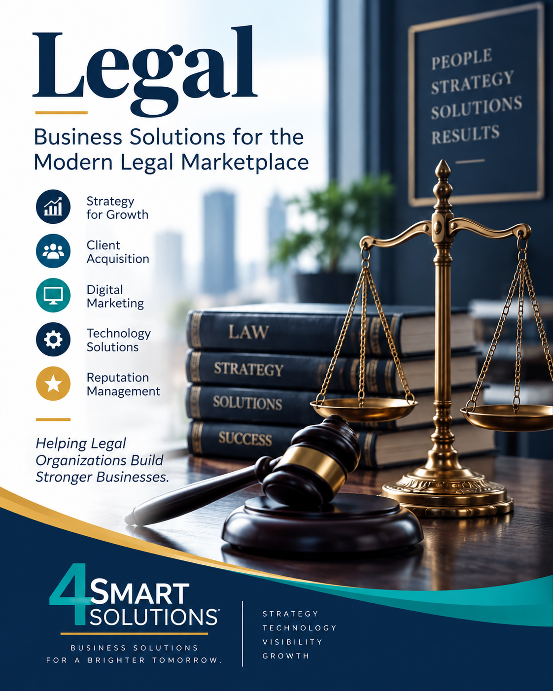 Legal industry business solutions from 4Smart Solutions